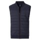 REDMOND Casual Herren Sweatweste Zipper Comfort Baumwollemix Blau