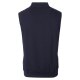 REDMOND Casual Herren Sweatweste Zipper Comfort Baumwollemix Blau