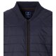 REDMOND Casual Herren Sweatweste Zipper Comfort Baumwollemix Blau