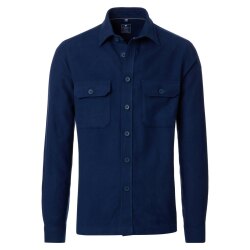 REDMOND Herren Flanellhemd Langarm Kent Comfort Baumwolle...