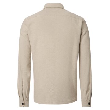 REDMOND Herren Flanellhemd Langarm Kent Comfort Baumwolle Beige
