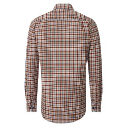 REDMOND Herren Flanellhemd Langarm Kent Comfort-Fit...