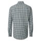 REDMOND Herren Flanellhemd Langarm Kent Comfort Grün Karo