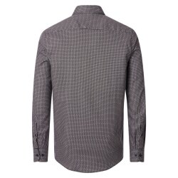 CASAMODA Freizeithemd Langarm Button-Down Comfort Braun...