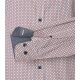 CASAMODA Freizeithemd Langarm Button-Down Casual Rot gemustert