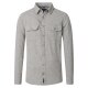 CASAMODA Herren Hemdjacke Langarm Kent Casual Leinenmix Grün