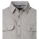 CASAMODA Herren Hemdjacke Langarm Kent Casual Leinenmix Grün