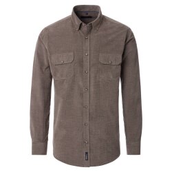 CASAMODA Herren Hemdjacke Langarm Button-Down Casual Cord...