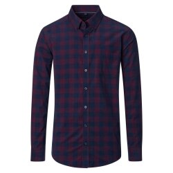 CASAMODA Freizeithemd Langarm Button-Down Casual Cord Rot...