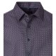 CASAMODA Herren Freizeithemd Langarm Kent Casual Blau gemustert
