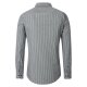 CASAMODA Herren Freizeithemd Langarm Kent Casual Grün gestreift