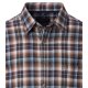 CASAMODA Flanellhemd Langarm Kent Casual Anthrazit kariert