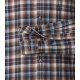 CASAMODA Flanellhemd Langarm Kent Casual Anthrazit kariert