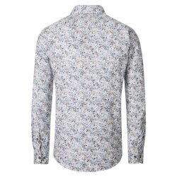 CASAMODA Freizeithemd Langarm Button-Down Casual Braun...