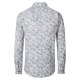 CASAMODA Freizeithemd Langarm Button-Down Casual Braun gemustert