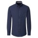 CASAMODA Herren Freizeithemd Langarm Button-Down Casual Blau