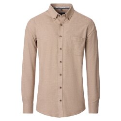 CASAMODA Herren Freizeithemd Langarm Button-Down Casual...