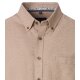 CASAMODA Herren Freizeithemd Langarm Button-Down Casual Beige