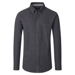 CASAMODA Freizeithemd Langarm Button-Down Casual Anthrazit