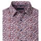 CASAMODA Herren Freizeithemd Langarm Kent Comfort Rot gemustert
