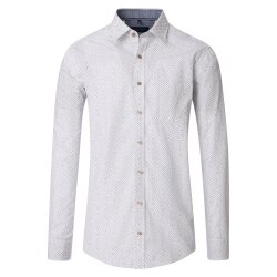 CASAMODA Herren Freizeithemd Langarm Kent Casual Beige...