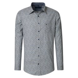 CASAMODA Herren Freizeithemd Langarm Kent Comfort Blau...