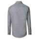 CASAMODA Herren Freizeithemd Langarm Kent Comfort Blau gemustert