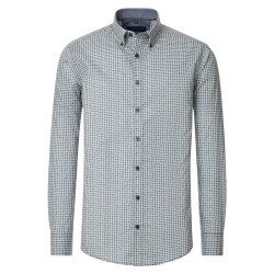 CASAMODA Herren Freizeithemd Langarm Button-Down Comfort...