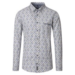 CASAMODA Herren Freizeithemd Langarm Button-Down...