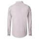 CASAMODA Herren Freizeithemd Langarm Button-Down Rot gemustert