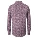 CASAMODA Herren Freizeithemd Langarm Kent Casual Rot gemustert