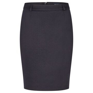 HECHTER Paris CASUAL Damen-Jerseyrock ModernFit Blau Microdesign
