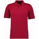 RAGMAN Herren Poloshirt KurzarmPolokragen Baumwollmix Erdbeerrot