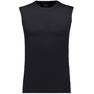 RAGMAN Herren TankTop Doppelpack Sleeveless Rundhals  Schwarz