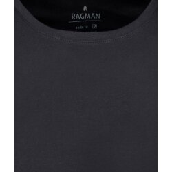 RAGMAN Herren TankTop Doppelpack Sleeveless Rundhals  Schwarz