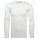 RAGMAN Herren Shirt Langarm Rundhals Regular Single-Jersey Weiß