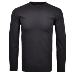 RAGMAN Herren Shirt Langarm Rundhals Single-Jersey Marine