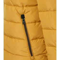 REDMOND Casual Herren Steppjacke Kapuze Comfort-Fit Gelb