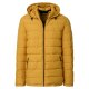 REDMOND Casual Herren Steppjacke Kapuze Comfort-Fit Gelb
