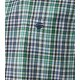 REDMOND Herren Freizeithemd Langarm Button-Down Modern Twill Grün Karo