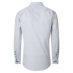 REDMOND Herren Freizeithemd Langarm Button-Down Comfort...