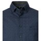 REDMOND Herren Freizeithemd Langarm Button-Down Comfort Grün Print