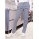 KARLOWSKY Damen Pepitahose BASIC Kochhose Baumwolle Schwarz