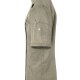 KARLOWSKY Damen Kochjacke JEANS-STYLE Kurzarm  Moosgrün