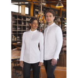 KARLOWSKY Herren Kochjacke DIAMOND-CUT® Avantgarde Slim Weiß