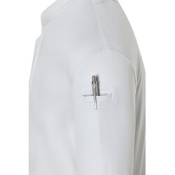 KARLOWSKY Herren Kochjacke DIAMOND-CUT® Avantgarde Silbergrau