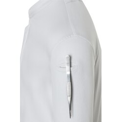 KARLOWSKY Herren Kochjacke DIAMOND-CUT® Avantgarde Silbergrau