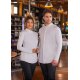 KARLOWSKY Herren Kochjacke DIAMOND-CUT® Avantgarde Silbergrau