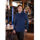 KARLOWSKY Herren Kochjacke DIAMOND-CUT® Avantgarde Stahlblau