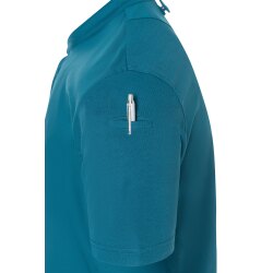 KARLOWSKY Herren Kochjacke DIAMOND-CUT Avantgarde Kurzarm Petrol